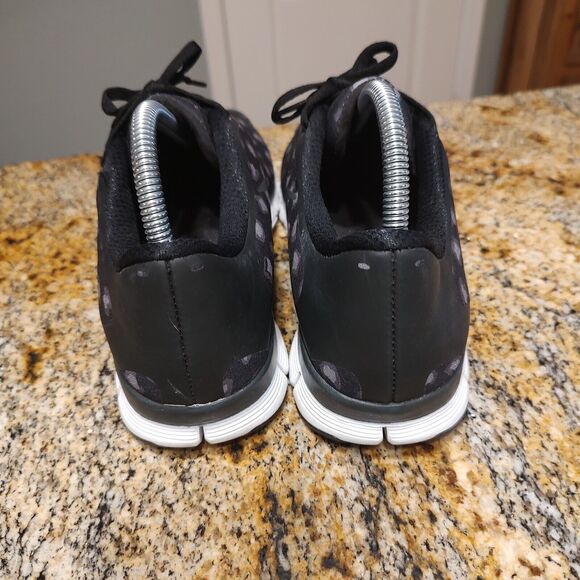 Rare Nike Free 5.0 V4 Black/Gray/White Running Shoes 695168-003 Womens 9 2014 - Picture 10 of 12